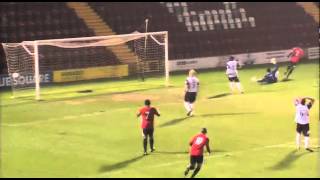 Free Kick Howler  Chelmsford City at Hayes amp Yeading Utd [upl. by Mady]