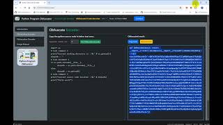 Python Program Obfuscator [upl. by Turner]