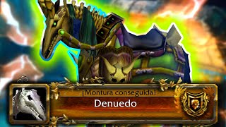 🐴🦴 DENUEDO 🤫 ¡MONTURA SECRETA JUGUETE Y LOGROS ✨  World of Warcraft [upl. by Eelyram]