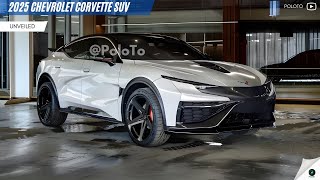 New 2025 Chevrolet Corvette SUV Unveiled  An SUV sports car that is comfortable to drive [upl. by Camella]