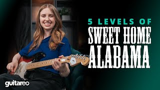 5 Levels Of quotSweet Home Alabamaquot [upl. by Ninos]