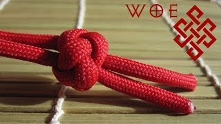 How to Tie the Ideal Paracord Lanyard Knot Two Strand Diamond Knot [upl. by Pentheam]