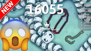 🐍Snakeio🐍 Robot Snake amp SnekBot 🐍 Tiny Snake Vs Top 01 Biggest Snake Epic Snakeio Gameplay [upl. by Iv]