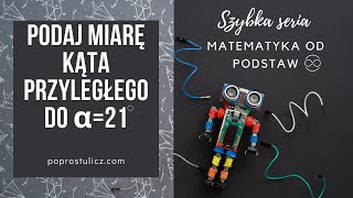 Podaj miarę kąta przyległego do α21 Kąt przyległe i wierzchołkowe [upl. by Ahsinirt]