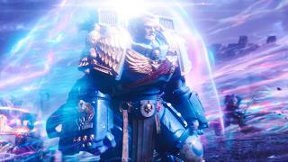 Warhammer 40K Space Marine 2  Ultramarines Battle of Demerium Scene 4K [upl. by Shaefer]