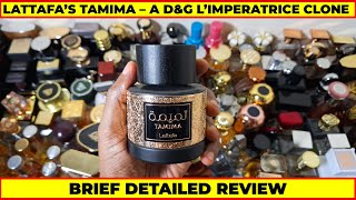 Tamima Review  Fruity Summer Delight  Lattafa Perfumes  Middle Eastern Clones  DampG LImperatrice [upl. by Cayser414]