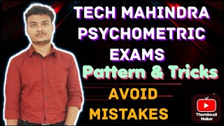 Tech Mahindra Psychometric Test  Avoid Elimination  Tricks to clear [upl. by Eyram]