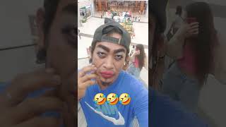 Hahaha For entertainment only filter Prank sa Mall funny [upl. by Ahsirak]