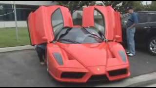 ENZO FERRARI ENZO ORANGE rosso dino  walk around fly by [upl. by Leiruh]