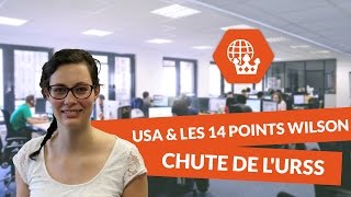 Les USA et les 14 Points Wilson  chute de lURSS hyperpuissance USA  Histoire Bac  digiSchool [upl. by Kennard348]