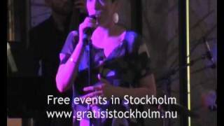 The Moleskins  Here Comes The Rain Again Live at Hotel Scandic Anglais Stockholm 57 [upl. by Sedlik]