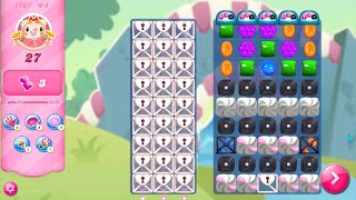 Candy Crush Saga LEVEL 1107 NO BOOSTERS new version🔄✅ [upl. by Nasia706]