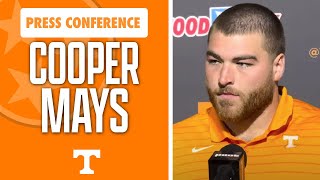 Tennessee Footballs Cooper Mays breaks down NC state for week 2 I Volquest I GBO [upl. by Enirehs]