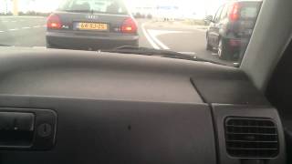 How not to tow a car Hoe niet een auto te slepen [upl. by Dopp752]