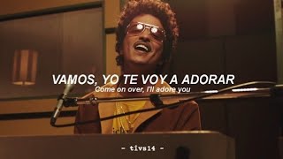 Bruno Mars Anderson Paak Silk Sonic  Leave the Door Open Official Video  Español  Lyrics [upl. by Ettevey]