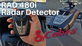 Cobra RAD 480i Radar Detector in 2 Minutes What You Need to Know [upl. by Chandless]