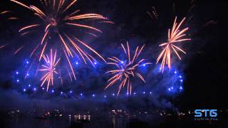 2  Feux dartifice des fêtes de Genève 2011 HD  Pirico dArte  Parente Partie 1 [upl. by Oijimer]