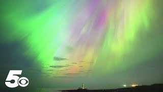 What to know about northern lights chances in Arkansas Oklahoma [upl. by Ariaz]