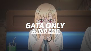 Gata Only  floyymenor tiktok remix  Audio edit [upl. by Moyra]