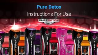 Pure Detox Drinks  Instructions for Use [upl. by Lal]