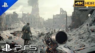 PS5 STALINGRAD 1943  IMMERSIVE Realistic Ultra Graphics Gameplay 4K 60FPS HDR Call of Duty [upl. by Nila]