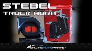 Stebel Compact Truck Horn Air horn Loud Car Motorbike 4x4 SUV [upl. by Oretos]