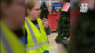 Walmart employee signs off after 10 years in viral video becomes TikTok sensation  New York Post [upl. by Bahner]