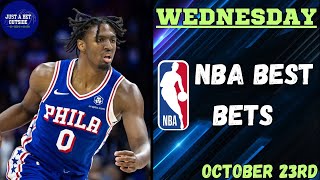 NBA Best Bets Picks amp Predictions for Today October 23rd [upl. by Bullough56]