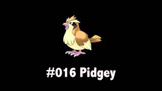 Pokemon Cries 016 Pidgey [upl. by Aidas]