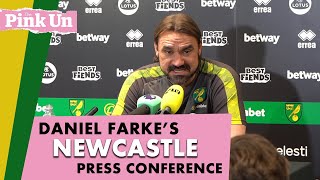 Daniel Farke Conference Newcastle United vs Norwich City [upl. by Misak]