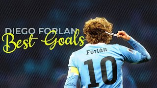 DIEGO FORLAN ● THE ROCKET ● BEST GOALS EVER [upl. by Nennarb788]