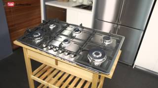 Bosch Gas Cooktop PCT915B9TA reviewed by product expert  Appliances Online [upl. by Einad]