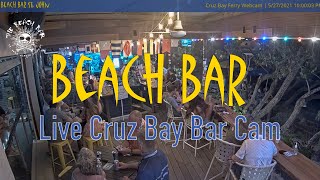 Beach Bar St John Webcam [upl. by Weiss]