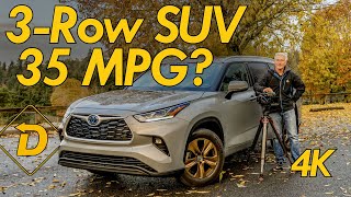 Does The Toyota Highlander Hybrid AWD Really Get 35 MPG [upl. by Vina734]