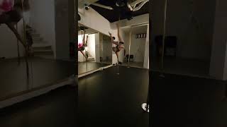 Dragon tail pole poleflow handspring dance aerialpole [upl. by Guzel]