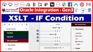 31 XSLT If condition  XSLT function in OIC  How to use XSLT If condition in oic  OIC tutorials [upl. by Sinnaiy670]