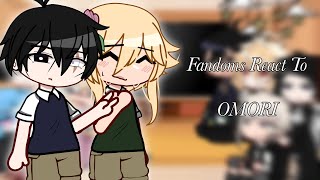 Fandoms React To OMORI SUNNY amp BASIL TWCW IN DESCRIPTION [upl. by Franzen]