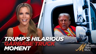 Trumps Hilarious and Authentic Garbage Truck Moment with Stu Burguiere and Stephen L Miller [upl. by Lopes505]