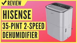 Hisense 35Pint 2Speed Dehumidifier Review [upl. by Arratal256]