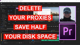 How to remove Proxies in Premiere Pro and save half your disk space [upl. by Shirlee283]