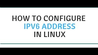 How to add new net profile with IPv6 IP in centOS  Bangla [upl. by Auqenwahs]