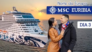 MSC Euribia  Norte da Europa  Dia 3 Nordfjordeid msc msceuribia cruzeiro [upl. by Nortna]