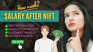 How much salary can you expect after NIFT  Complete details on placements and salary packages [upl. by Wesley707]