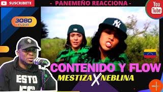 NEBLINA amp MESTIZA  CONTENIDO Y FLOW PANAMEÑO REACCIONA RapLatino HipHopLatino [upl. by Eidderf211]