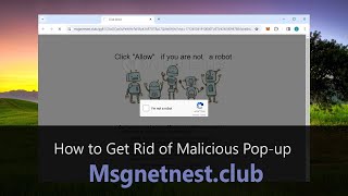 How to Remove Msgnetnestclub  Tutorial Video [upl. by Cacilie694]