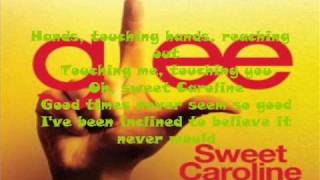 Glee Sweet Caroline [upl. by Ynnaf]