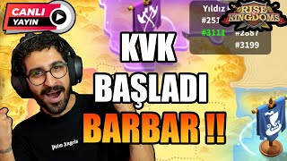 KVK haritasındayiz  barbar kesiyoruz  sohbetmuhabbet  Rise of Kingdoms [upl. by Skeie]