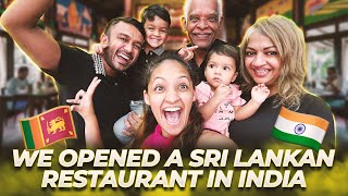 We OPENED a Sri Lankan Restaurant in BANGALORE INDIA [upl. by Zipah291]