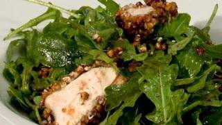 Poulet crunchy au kasha salade de roquette par Benjamin Darnaud [upl. by Eedia]