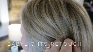 Babylights Retouch  Hair Tutorial [upl. by Ariaz]